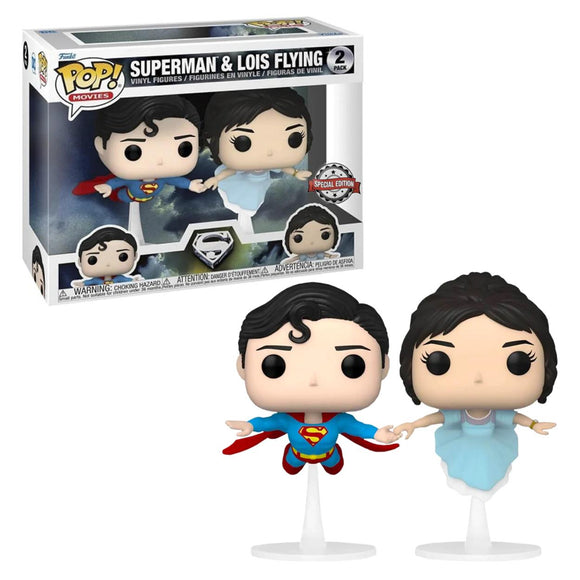 Superman The Movie: Superman & Lois Flying Funko Pop! 2 Pack (Special Edition)