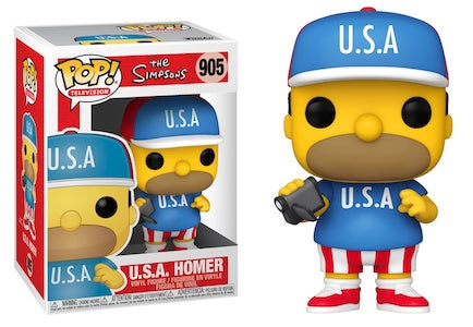 The Simpsons U.S.A. Homer Funko Pop